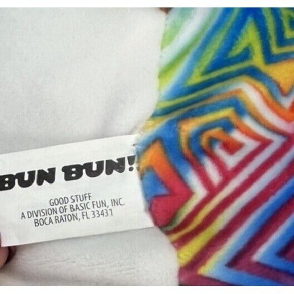 Bun Bun Rainbow Monkey Plush Stuffed Animal Stuffie - Picture 5 of 7